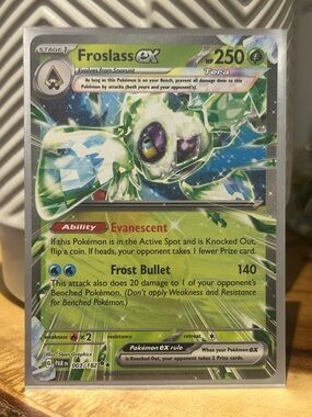 Pokémon Froslass EX 2023 Holo Rare